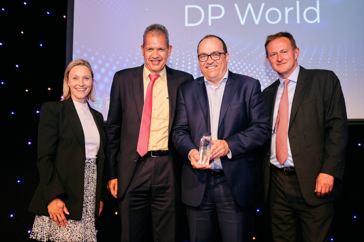 DP World scoops sustainability award at Multimodal 2023